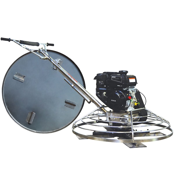 Jumping Jack 36" Power Trowel Edger with Kohler Engine for Cement Floor